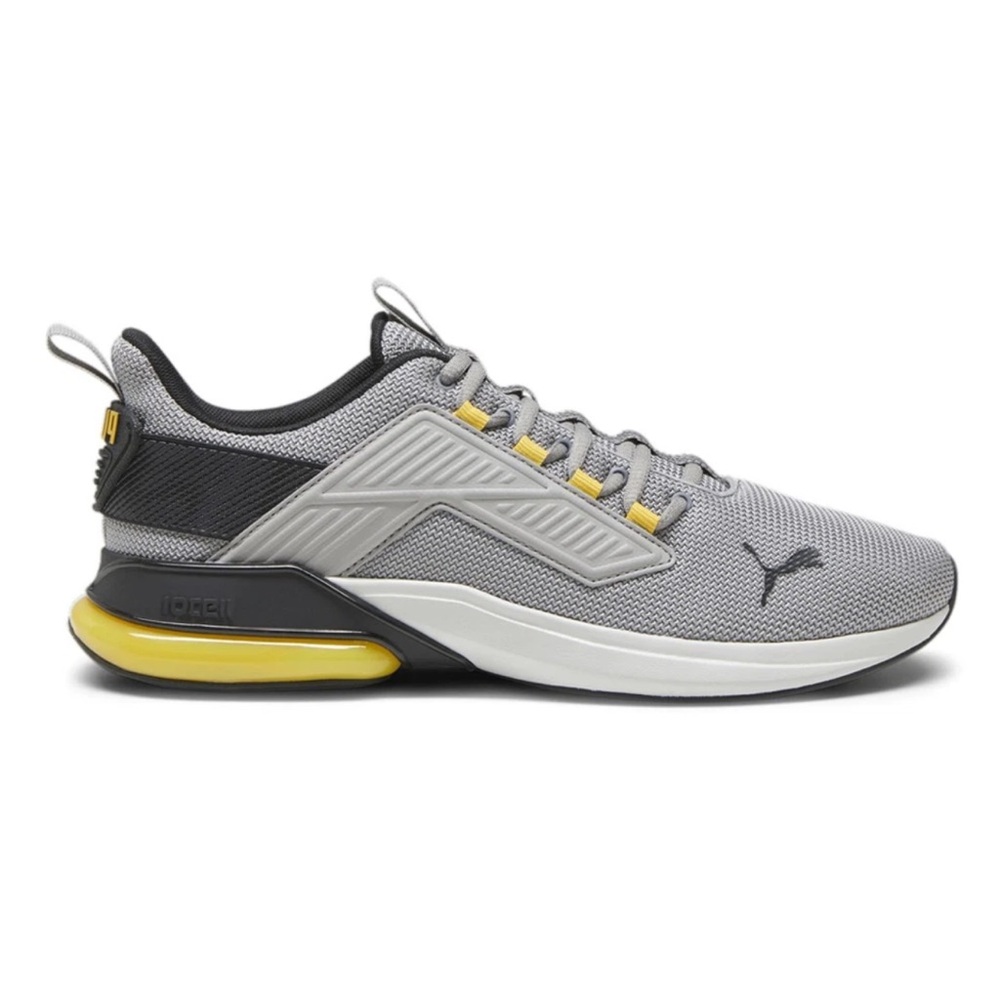 New!! In Box  Men’s PUMA  Cell Rapid Hyperweave Label – Black, Yellow, Gray